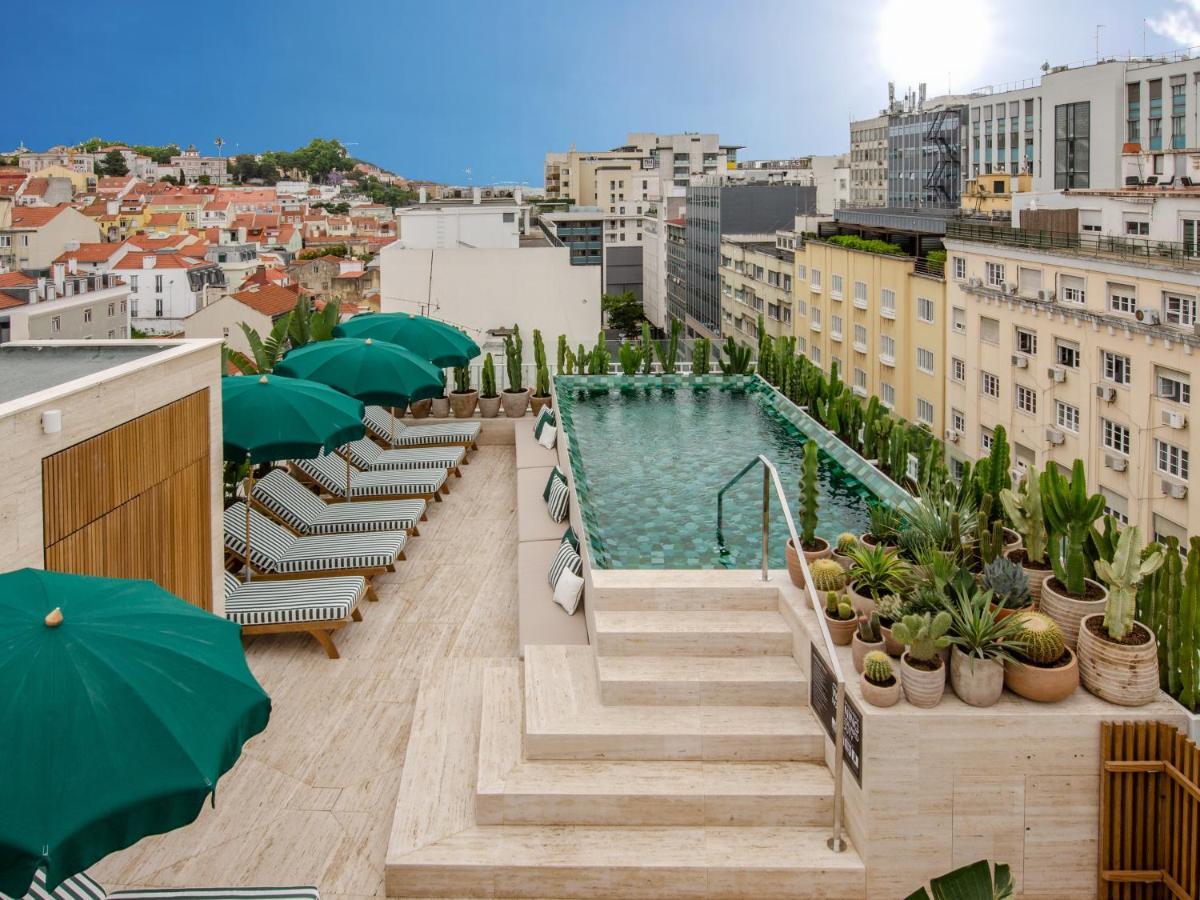 Browns Avenue Hotel 리스본 외부 사진 Rooftop pool