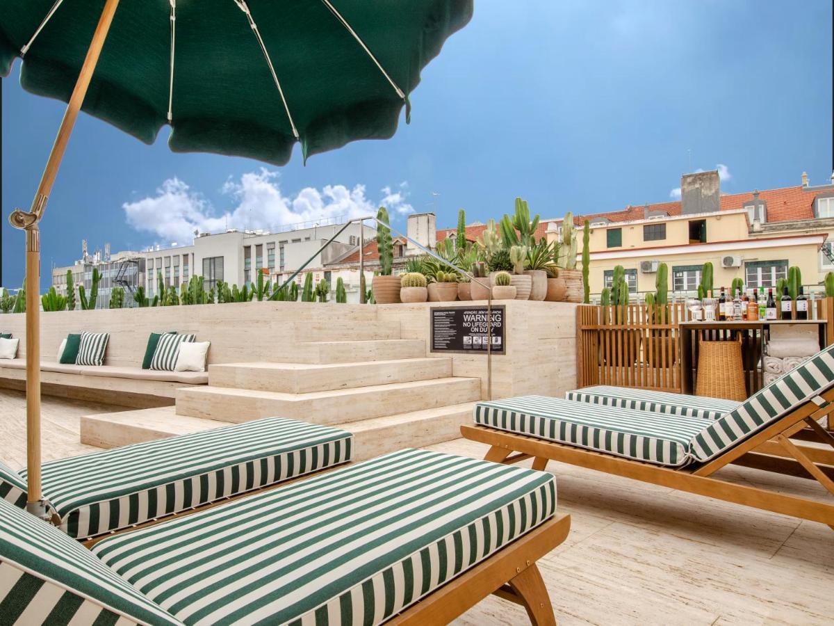 Browns Avenue Hotel 리스본 외부 사진 Rooftop terrace